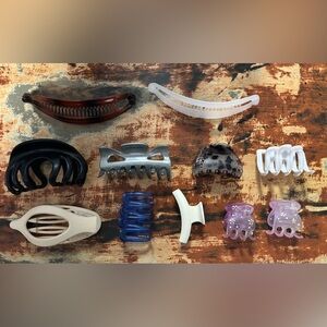 Assorted Hair Claw Clips